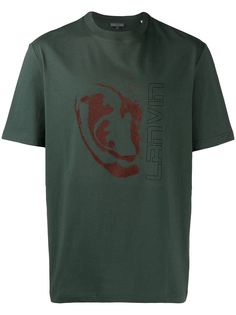 Lanvin футболка с нашивкой-логотипом