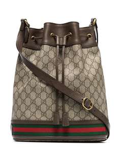 Gucci сумка-мешок с узором GG