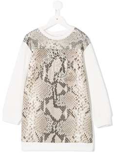 Roberto Cavalli Junior платье с пайетками
