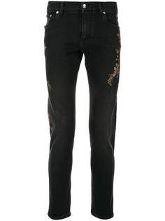Dolce & Gabbana джинсы с принтом