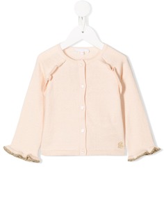 Chloé Kids кардиган с оборками