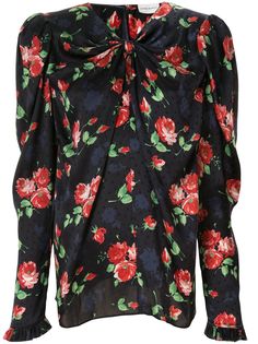 Magda Butrym блузка Caserta с цветочным принтом