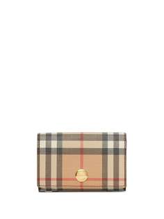 Burberry кошелек в клетку Vintage Check