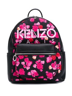 Kenzo floral print backpack