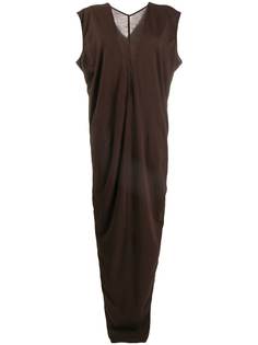 Rick Owens DRKSHDW платье без рукавов с разрезом