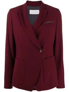 Fabiana Filippi блейзер со смещенной застежкой