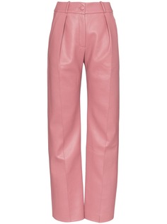 Matériel straight-leg trousers