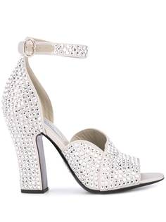 Prada stud embellished sandals