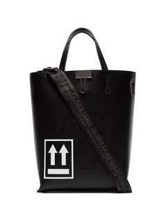 Off-White сумка-тоут с логотипом
