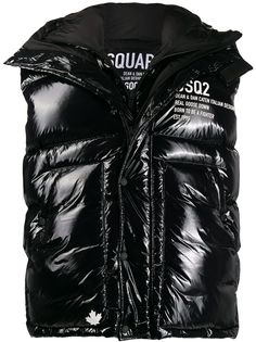 Dsquared2 дутый жилет с логотипом