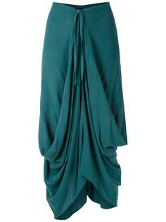 Uma | Raquel Davidowicz драпированная юбка México