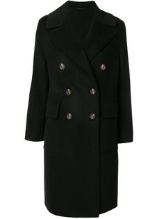 CK Calvin Klein двубортное пальто