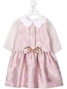 Hucklebones London платье с волнистым воротником