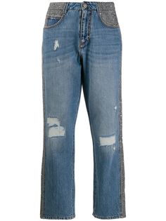Ermanno Scervino укороченные джинсы с завышенной талией