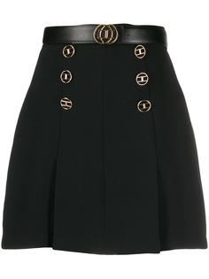 Elisabetta Franchi юбка мини с логотипом