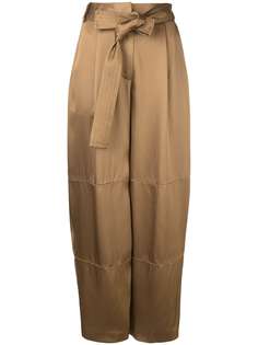 Sally Lapointe loose-fit tie-waist trousers