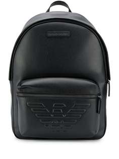 Emporio Armani рюкзак с тисненым логотипом