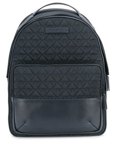 Emporio Armani рюкзак с вышитым логотипом
