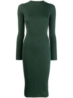 Études трикотажное платье в рубчик