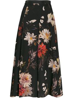 LAutre Chose расклешенная юбка с цветочным принтом