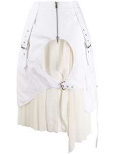 Iceberg плиссированная многослойная юбка миди