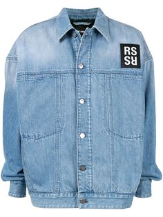 Raf Simons джинсовая куртка с подкладкой из искусственного меха