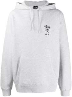 Stussy худи оверсайз Warrior Man