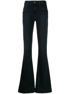 FRAME расклешенные джинсы с завышенной талией