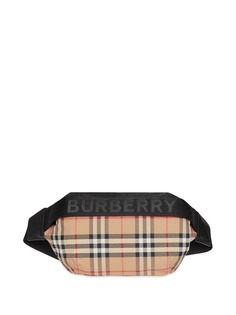 Burberry поясная сумка в клетку Vintage Check