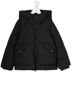 Woolrich Kids пуховик с капюшоном