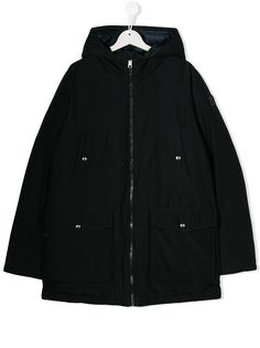 Woolrich Kids пуховик с капюшоном