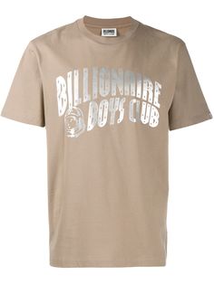 Billionaire Boys Club футболка с металлизированным логотипом