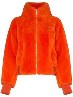 AMBUSH флисовая куртка с вышитым логотипом