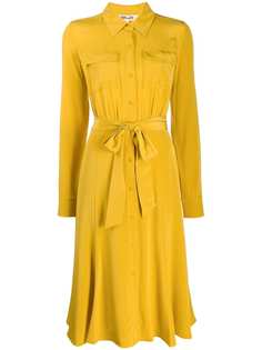 Diane von Furstenberg платье-рубашка с завязками на талии
