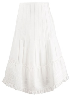 See By Chloé расклешенная юбка миди