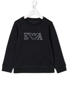 Emporio Armani Kids толстовка с логотипом