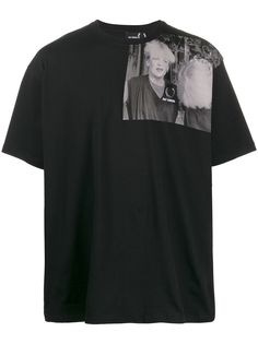 Raf Simons X Fred Perry футболка с принтом