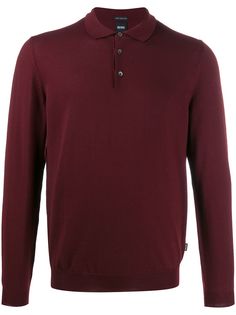 Boss Hugo Boss однотонная рубашка-поло