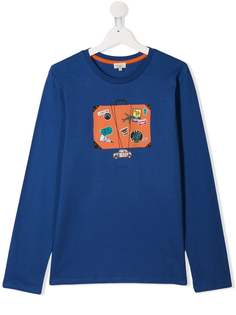 Paul Smith Junior футболка с принтом