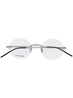 Dior Eyewear круглые очки без оправы
