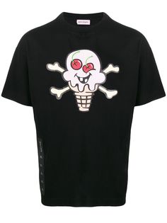 Palm Angels ice cream skull print T-shirt