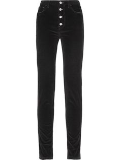 Miu Miu stretch velvet corduroy trousers