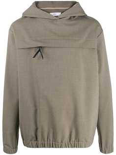 Closed анорак в ломаную клетку с капюшоном