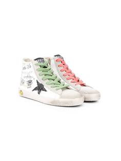 Golden Goose Kids Francy hi-top sneakers