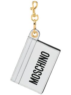 Moschino брелок-картхолдер