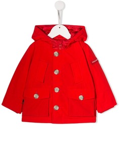 Woolrich Kids пуховик с капюшоном