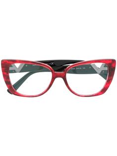 Valentino Eyewear очки в оправе кошачий глаз