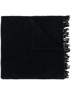 Yohji Yamamoto шарф с бахромой