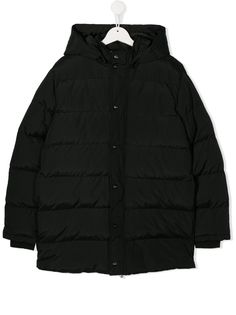 Msgm Kids пуховик с логотипом