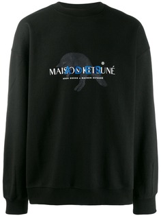 Maison Kitsune X Ader Error футболка Ader Error x Maison Kitsuné